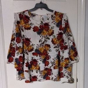 Time and Tru NWT peplum top, XL